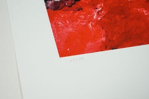 Armando - Rotes Bild - giclée, handgesigneerd en genummerd, 2014, ed. 30 kopen? Bied vanaf 75!