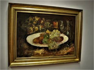 Niet of onleesbaar gesigneerd - Indrukwekkend impressionist. olieverf/board "gevarieerd stilleven" gesigneerd kopen? Bied vanaf 1!