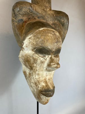 Igbo - 220301 African mask from the Igbo - Nigeria. kopen? Bied vanaf 45!