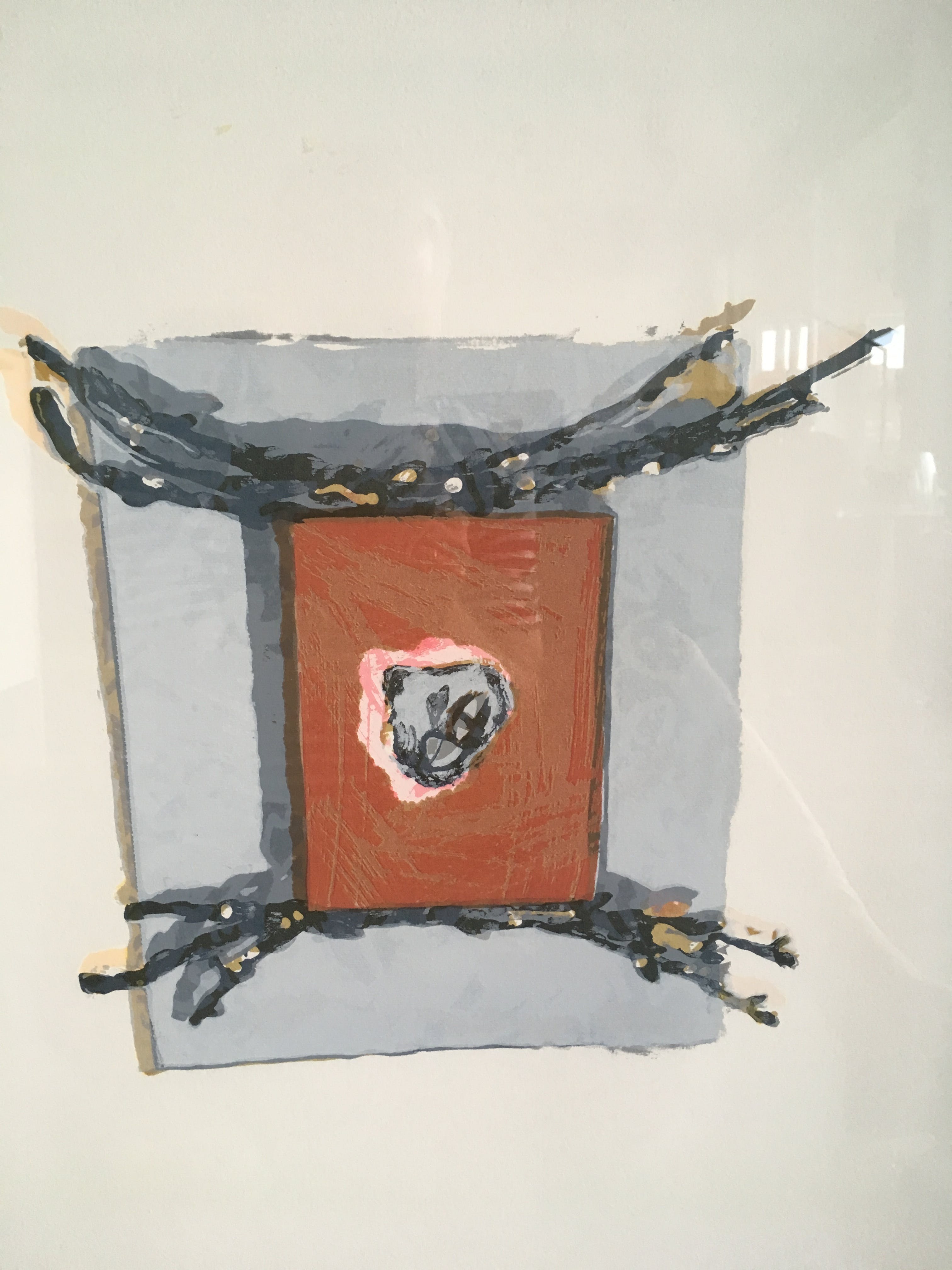 Darja Vos - Zeefdruk ‘ Habban Olla Vogala ‘ ingelijst. kopen? Bied vanaf 50!