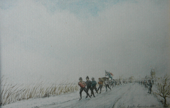 Bauke Feenstra - Schaatstaferelen in het Friese land kopen? Bied vanaf 50!