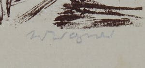 Wilhelm Wagner - Wilhelm Wagner: Lithografie. Amsterdams stadsgezicht, 1921, Oplage 100 ex. kopen? Bied vanaf 39!