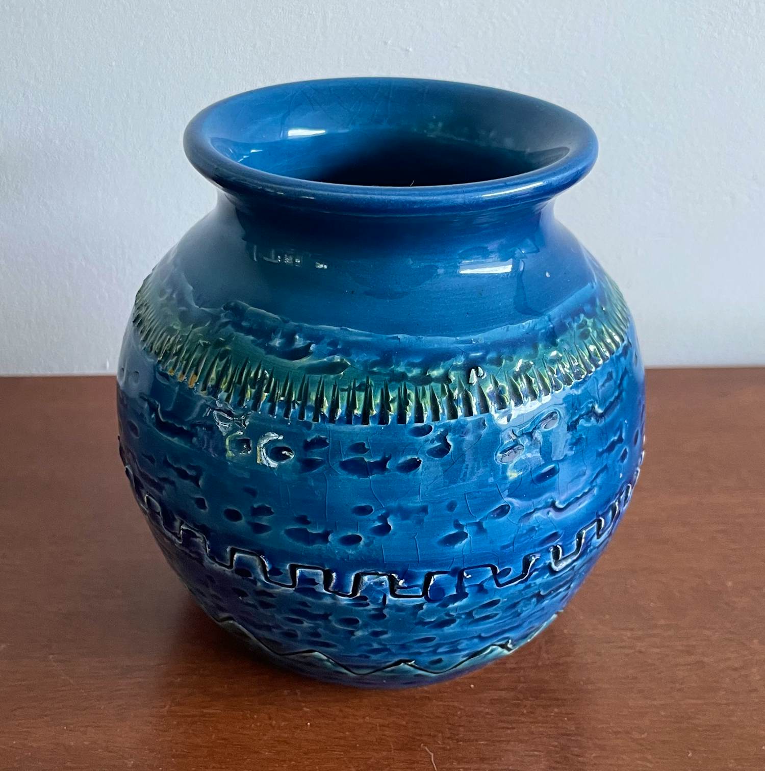 Aldo Londi - Vaasje Rimini Blue - Bitossi Ceramiche kopen? Bied vanaf 30!