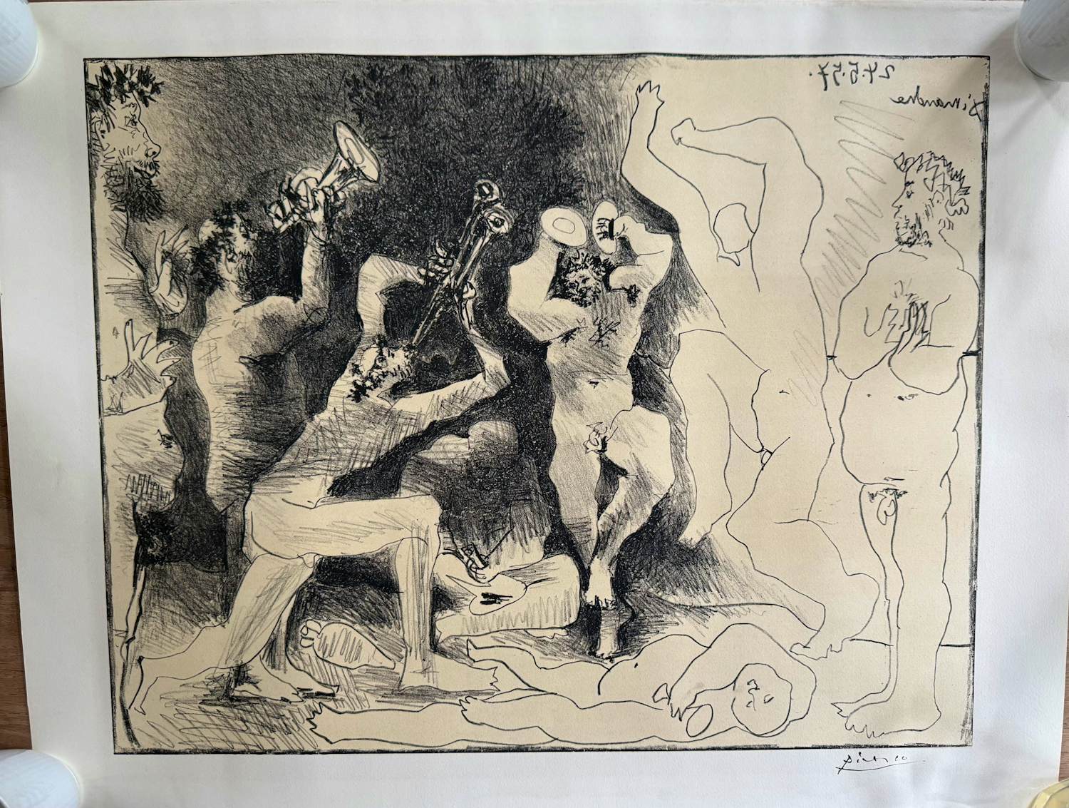 Pablo Picasso - La Danse des Faunes kopen? Bied vanaf 400!