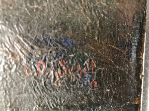 Leendert Adriaan Schilt - badende nymph in sprookjesbos kopen? Bied vanaf 295!