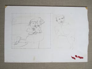 Peter Linde - tekening kopen? Bied vanaf 10!