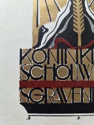 Jeanne Bieruma Oosting - Programma. Kon. Schouwburg Den Haag.1932. kopen? Bied vanaf 79!