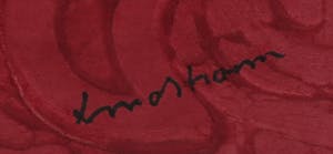 Bengt Lindstrom - Handgekleurde aquagravure op geschept papier, Zonder titel - Ingelijst (Groot) kopen? Bied vanaf 1!