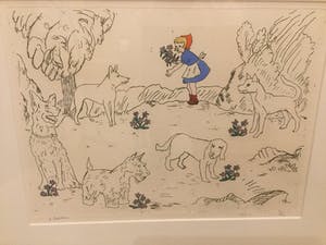 Pieter Holstein - Meisje met honden kopen? Bied vanaf 40!