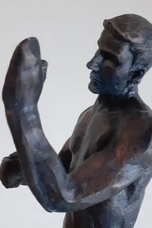 Niet of onleesbaar gesigneerd - Beeld/figuur "Onbewapende Weerstand" kopen? Bied vanaf 1!