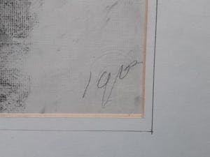 Niet of onleesbaar gesigneerd - P de Klercq (1877) in verso. kopen? Bied vanaf 1!