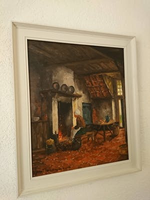 Han Molenaar - Vrouw bij de schouw kopen? Bied vanaf 145!