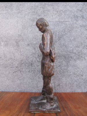 Brons (Onbekend) - Labre, patroon van de zwervers en vagebonden en daklozen kopen? Bied vanaf 50!