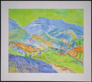 Joe Wols - Acryl op papier, Monte de la Lance kopen? Bied vanaf 1!