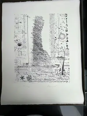 Fred Bervoets - Map 'Dimensie' met 10 litho's van o.a. Fred Bervoets kopen? Bied vanaf 100!