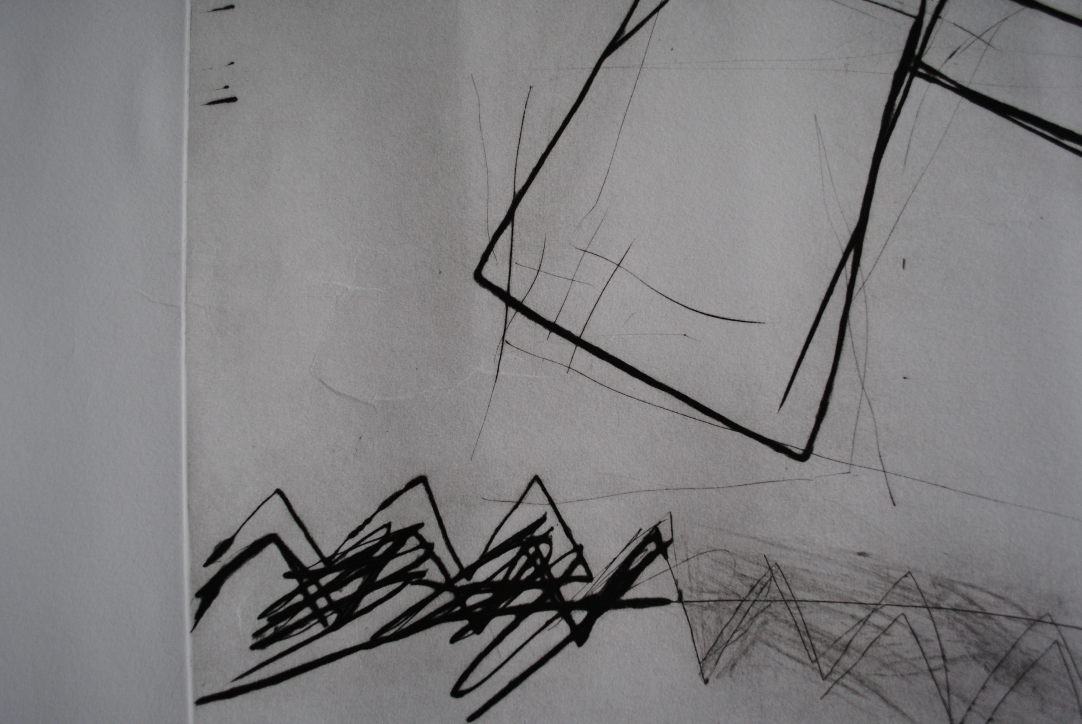 Ger Lataster - zwart-wit ets uit 1981 - z.t. kopen? Bied vanaf 10!