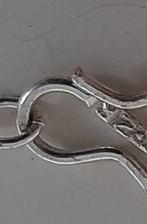 Zilveren ketting 925 met echte Lapis lazuli,koper turkoois kopen? Bied vanaf 25!