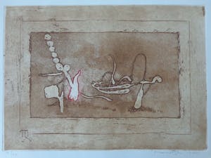 Jan Montyn - ABSTRACTIE / KLEURETS / 50x65cm / SIG / 2001 kopen? Bied vanaf 60!