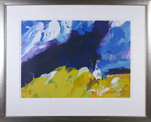AcheterJan Cremer - Zeefdruk, Landschap - Ingelijst (Groot)? Enchérissez de 200!