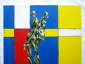 Peter Leyenaar - (1923-2023) , Olieverf op doek , Zonder titel - 50 x 50 cm kopen? Bied vanaf 10!