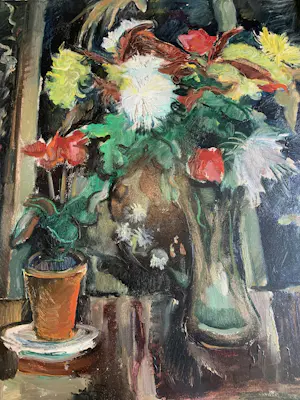 Pieter Defesche - Bloemstilleven Unica 1943‼️ kopen? Bied vanaf 150!