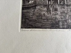 Frans IJserinkhuijsen - Schreierstoren te Amsterdam, 1950 kopen? Bied vanaf 35!