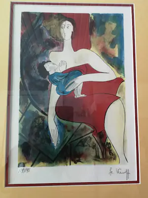 Linda Le Kinff - Mother and child kopen? Bied vanaf 1!