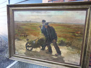 Chris Snijders - Twee vermoeide boeren gaan huiswaarts kopen? Bied vanaf 125!