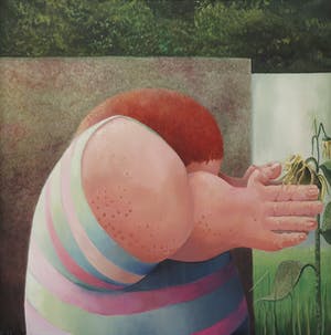 Frans Nicolai - Olieverf op doek, Duik - Ingelijst kopen? Bied vanaf 120!