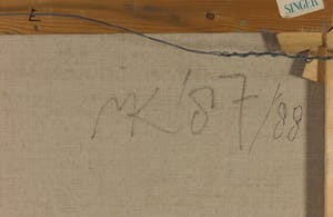 Mark Kolthoff - Olieverf op doek, Abstracte compositie (Groot) kopen? Bied vanaf 700!