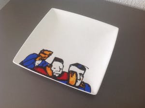 Herman Brood - Drie kopjes, twee schaaltjes en een bordje. kopen? Bied vanaf 35!