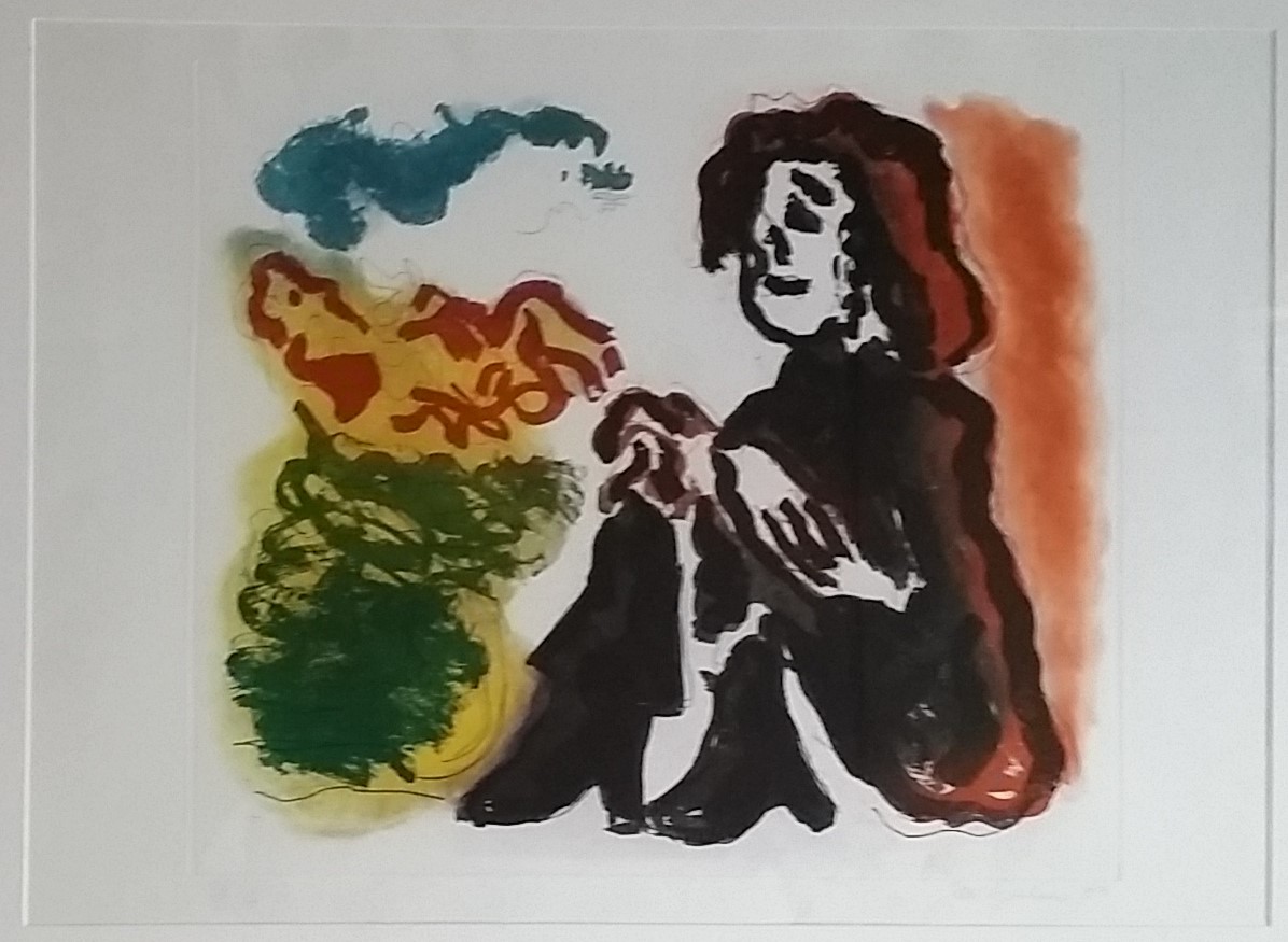 Jan Sierhuis - Mooie ingelijste litho van Sierhuis kopen? Bied vanaf 125!