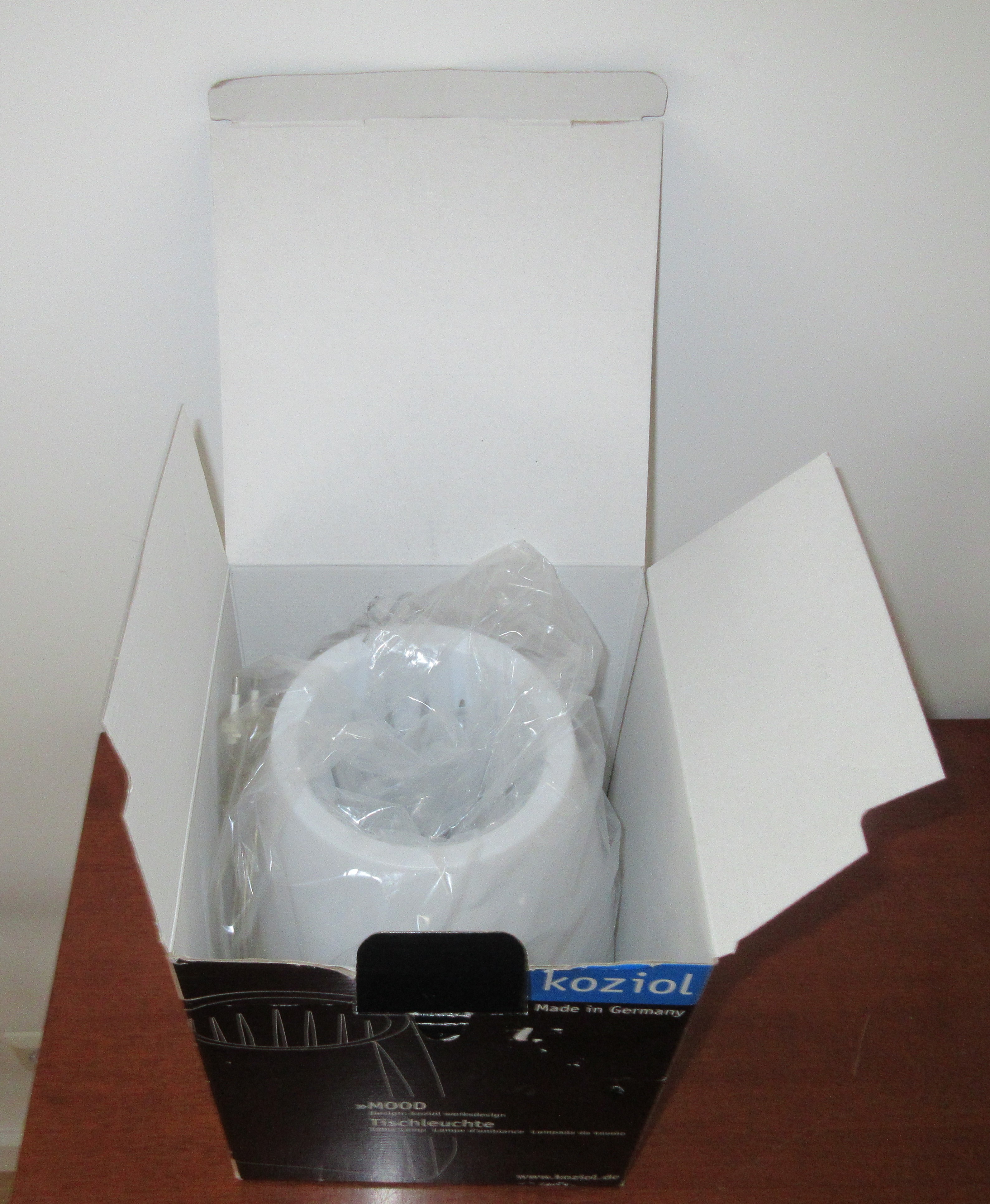 Koziol - Staande lamp model Mood in de kleur wit kopen? Bied vanaf 25!