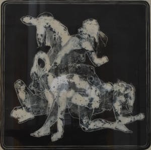 Jan van Geem - Beweging, 1970 - Linosnede op papier - BKR Haarlem kopen? Bied vanaf 20!