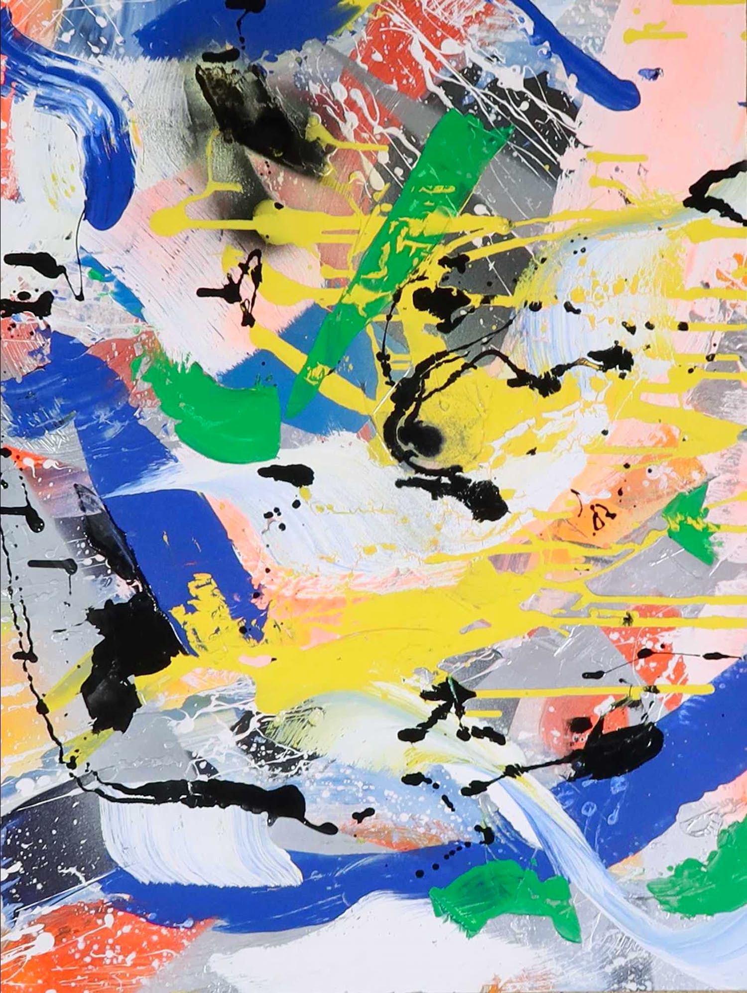 Bert Haaitsma - Gemengde techniek op karton, Nazomer '85 kopen? Bied vanaf 1!