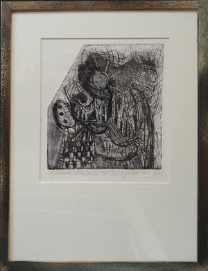 Ernst Vijlbrief - Ets (1963) kopen? Bied vanaf 50!