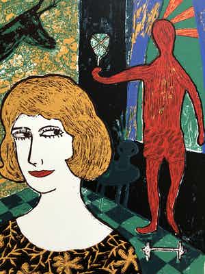 Dodog Soeseno - Soms, als ik naar je kijk (Living-room II) verkocht voor € 45!