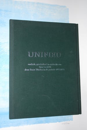 Evert Thielen - gesigneerde zeefdruk + gesigneerd boek + blad met interview kopen? Bied vanaf 90!