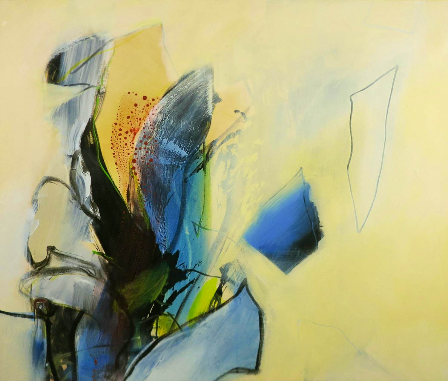 Pieter Vermeulen - Acryl op doek, Betrapt kopen? Bied vanaf 150!