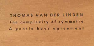 Thomas van der Linden - The complexity of symmetry kopen? Bied vanaf 20!