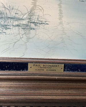 Paul Boonaert - Winterlandschap kopen? Bied vanaf 80!