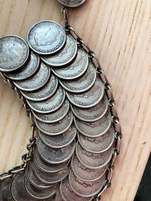 Kwartjes Armband Wilhelmina 25 cent verkocht voor € 1!