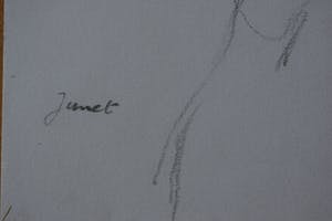 Joop Liesker - Portret van een jonge dame Janet. kopen? Bied vanaf 35!