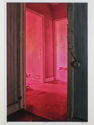 Arnoud van den Brink - Foto, Red house - Ingelijst kopen? Bied vanaf 50!