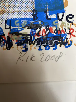 Rik van Iersel - Blue Warm Red kopen? Bied vanaf 30!