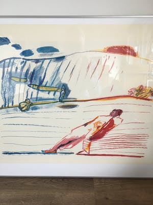 Pieter Defesche - Kleurenlitho z.t. kopen? Bied vanaf 30!
