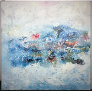 Angelos Tassopoulos - Olieverf op doek, Abstracte compositie - Zeer groot kaufen? Bieten Sie von 200!