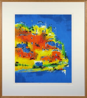 Henk Kuijpers - Zeefdruk, Kalami - Ingelijst kopen? Bied vanaf 1!