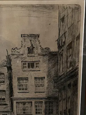 Philip Zilcken - Stadsgezicht Amsterdam naar G.H. Breitner kopen? Bied vanaf 94!