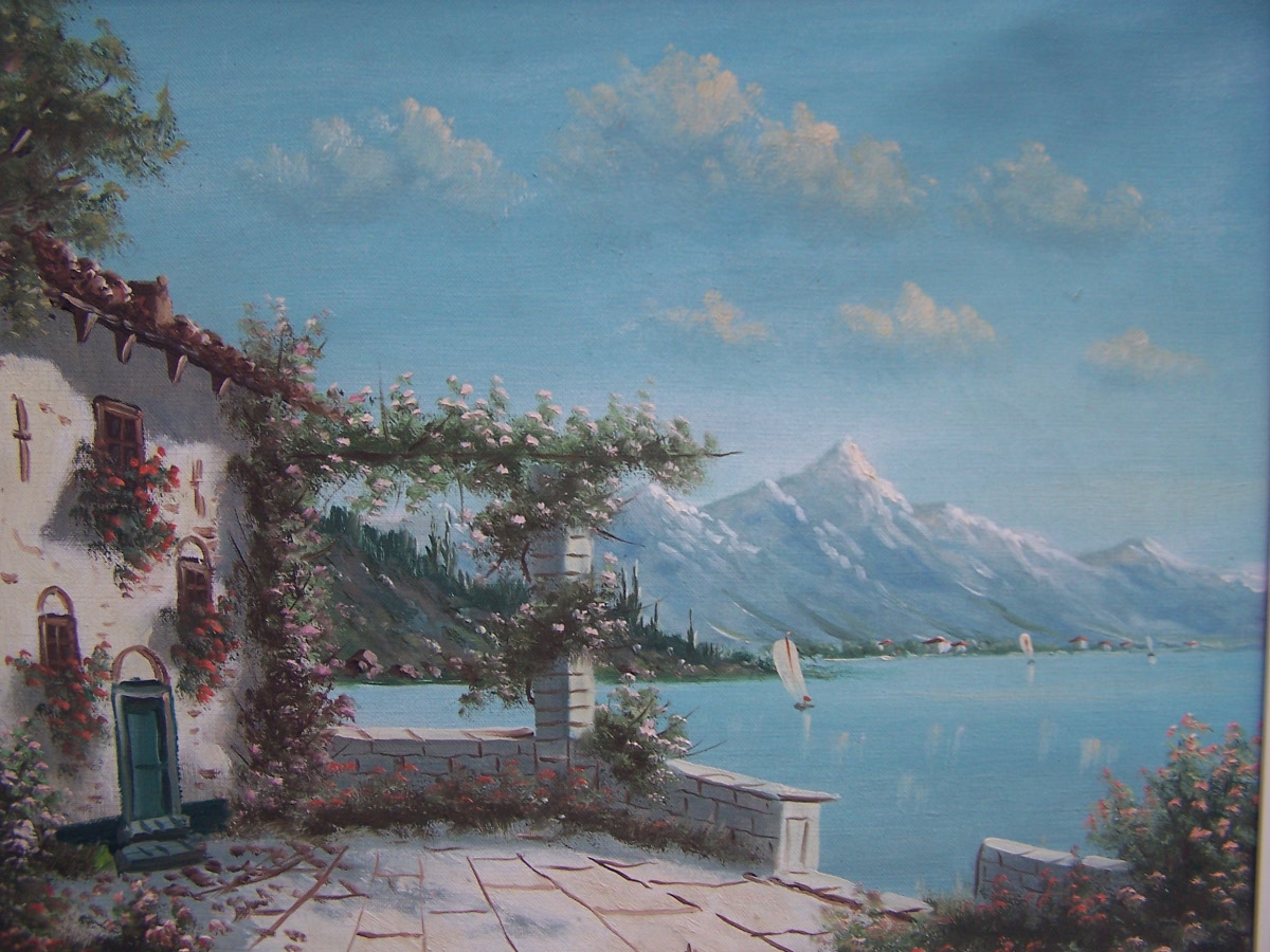 Albert Torringa - Mediterraans landschap. kopen? Bied vanaf 60!